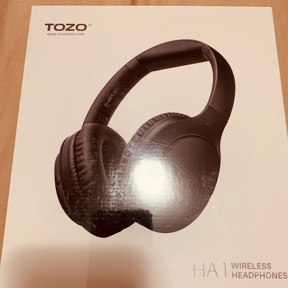 TOZO HA1 Wireless Headphones - Black